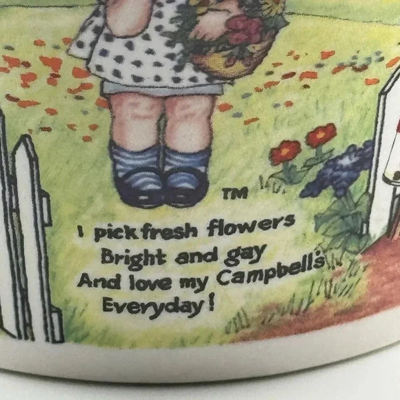 VINTAGE Campbell Soup Campbell Kids By Westwood 1998 Soup Mugs Set of 4 - Picture 10 of 11